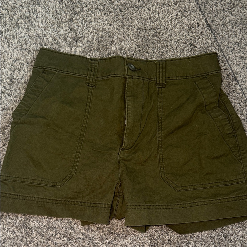 Old Navy Dark Green Women's Cargo Shorts